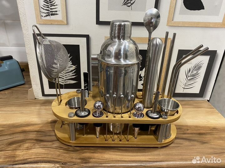 Набор бармена для приготовления коктейлей