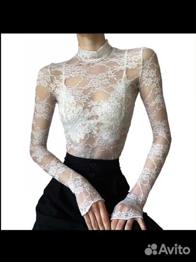 Кружевная кофта