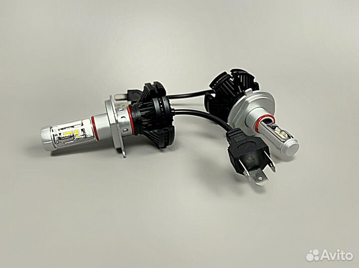 Лампы H4 LED 6000 LM X3