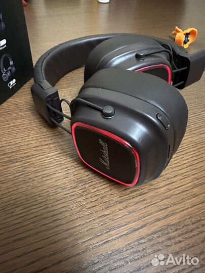 Наушники marshall major 4 коричневые