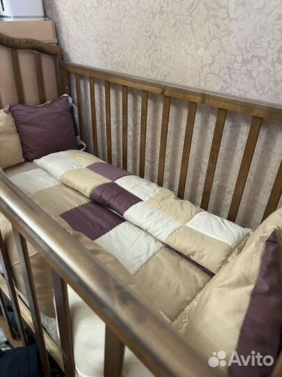 Бортики на детскую кроватку