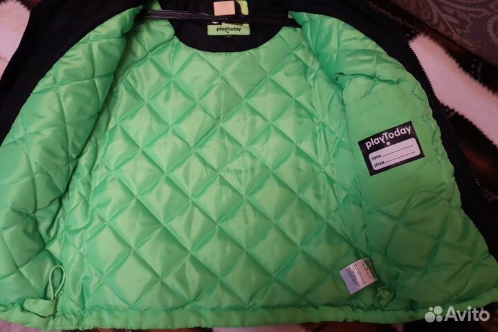 Куртка детская демисезонная 116-122 для мальчика