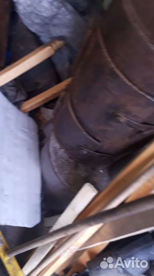 Печь буржуйка для гаража. Ширина 33см высота 53 см