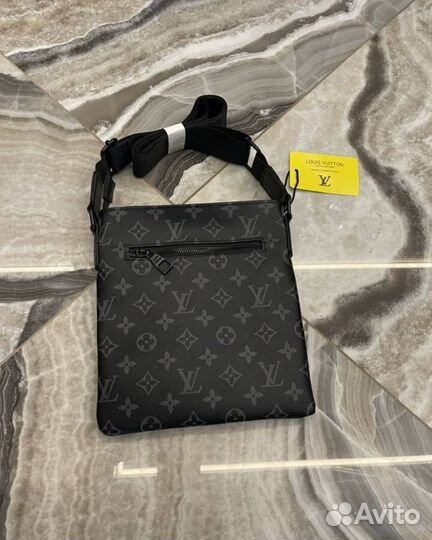 Сумка louis Vuitton мужская кожаная