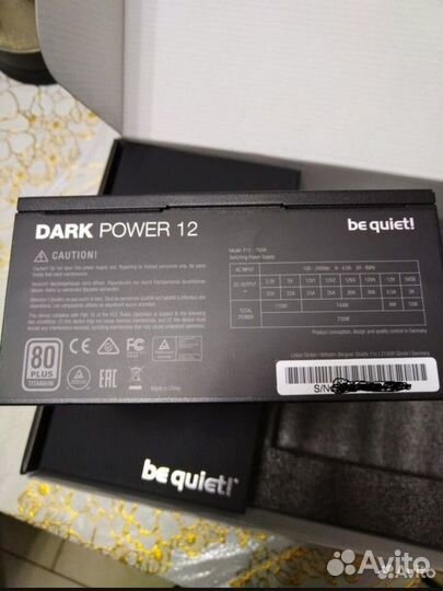 Be Quiet dark power 12 750W (BN314)