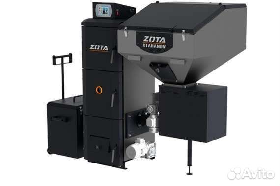 Котел автоматический твердотопливный Стаханов Zota