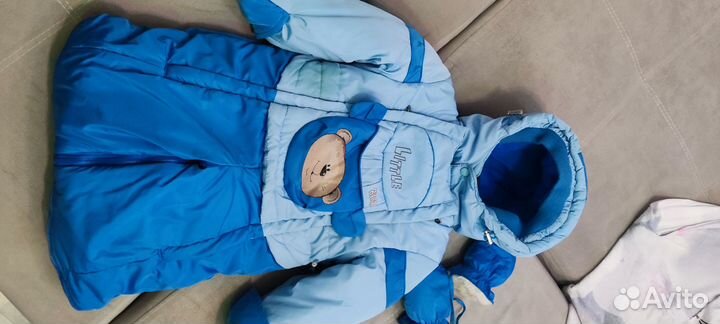 Зимний комбинезон конверт