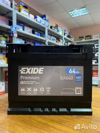 Аккумулятор Exide 64 Ач Оригинал на Гольф Поло