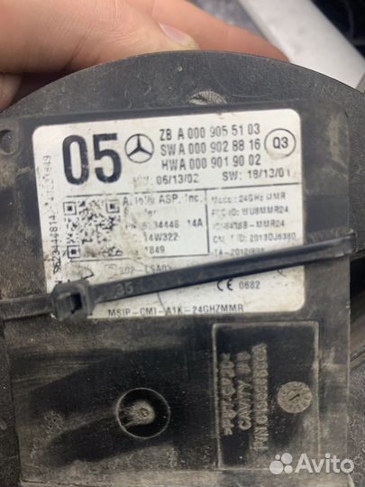 Радарный датчик mercedes