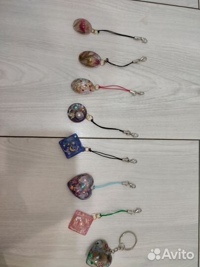 Брелки из эпоксидной смолы