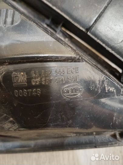 Задние тониров. фонари на opel astra H (трехдв)