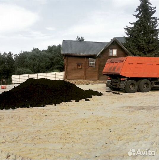 Чернозем плодородный с доставкой от 20 кубов