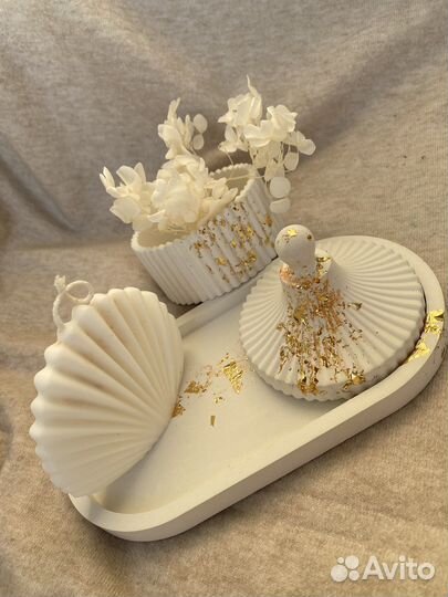 Свечи и декор ручной работы