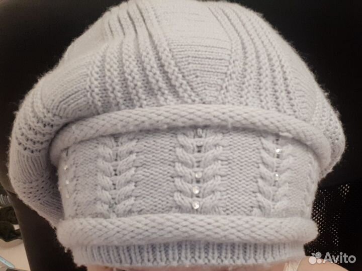 Шапка (берет) женская зимняя