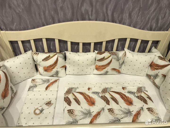 Бортики в кроватку