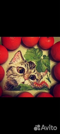 Набор для вышивания крестом золотые ручки м-026