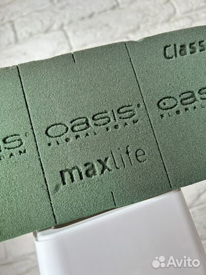 Губка фоористическая Oasis max life оазис пена