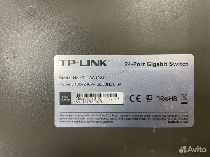 Коммутатор D-Link des-3018 100 Мбит/сек