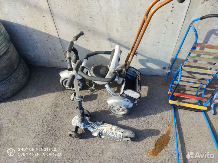 Велосипед взрос и детск. Санка. Коляска. Скейтборд