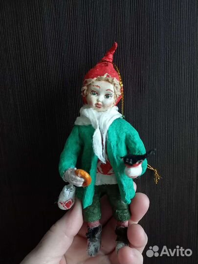 Гномик из ваты