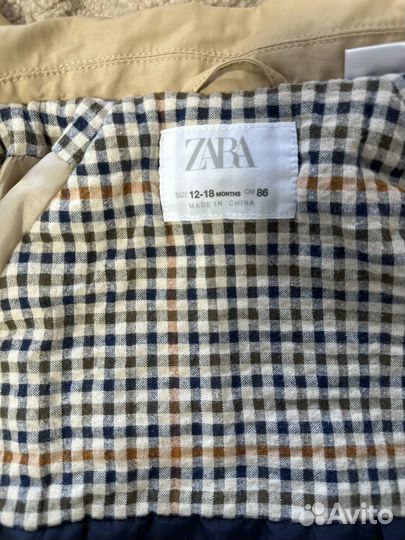 Тренч zara