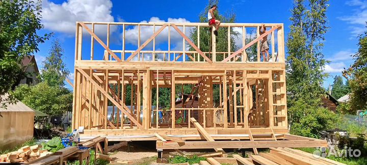 Строительство каркасных домов под ключ