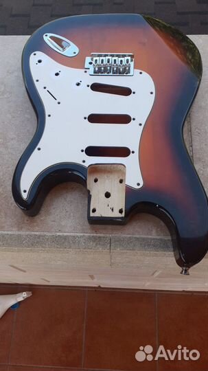 Дека/корпус стратокастер