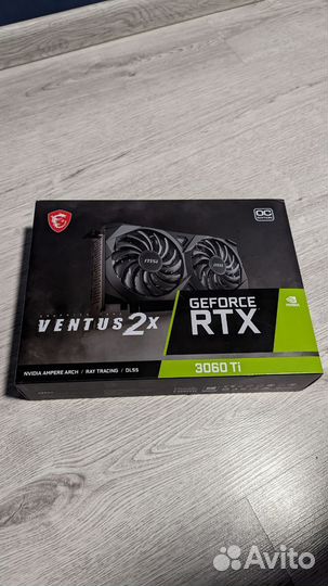 Видеокарта MSI RTX 3060 ti ventus 2X 8GB