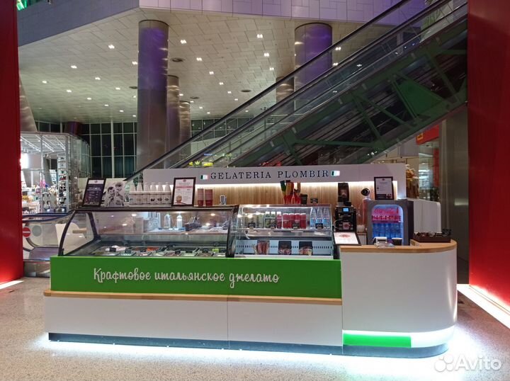 Островок мороженого + производство, формат Премиум