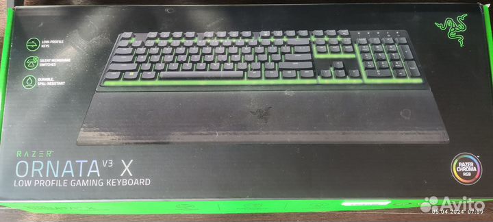 Игровая клавиатура Razer Ornata v3 X