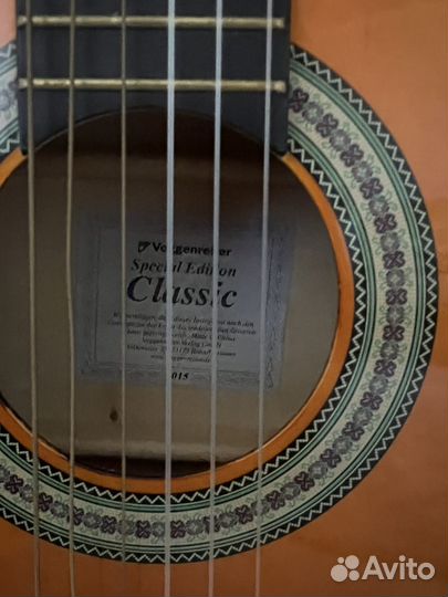 Классическая гитара 3 4