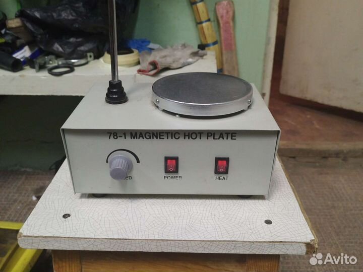 Мешалка магнитная с подогревом