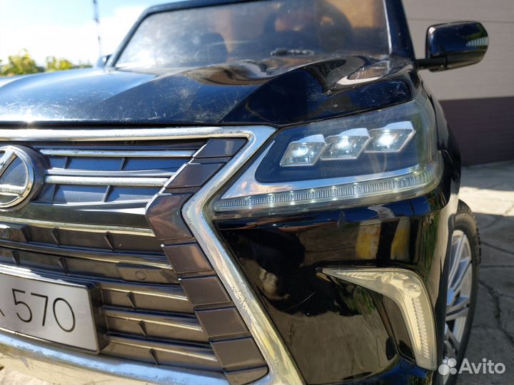 Детский электромобиль двухместный