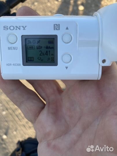 Экшн камера sony hdr as300