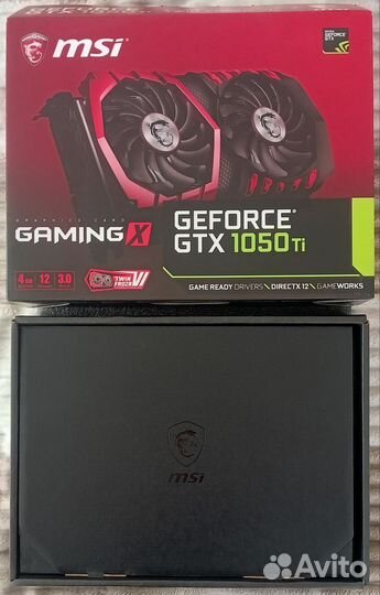 Видеокарта MSI GeForce GTX 1050ti 4 GB