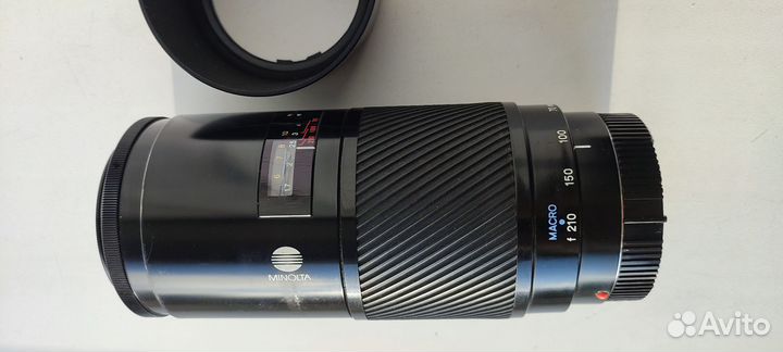 Объектив minolta sony A 70-210 пивная банка