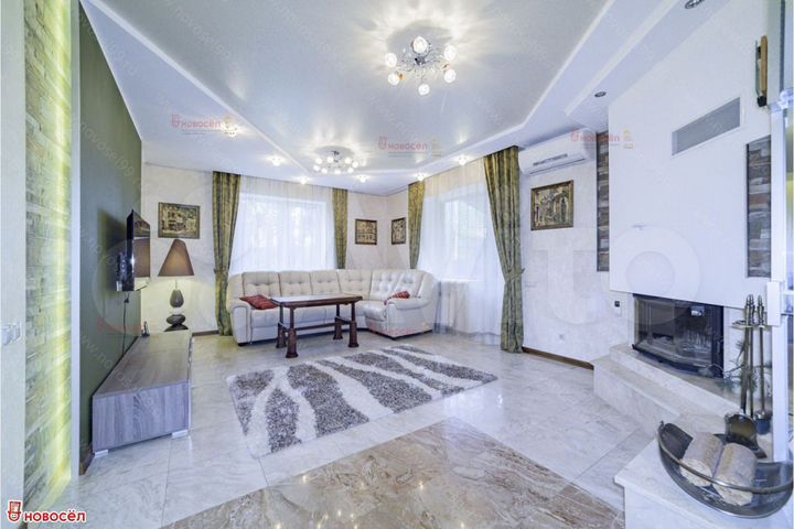 Коттедж 174 м² на участке 15 сот.