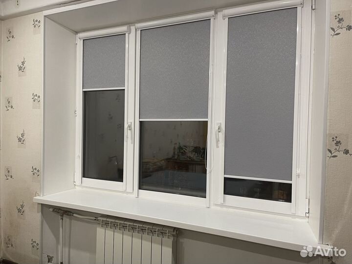 Рулонные шторы тканевые