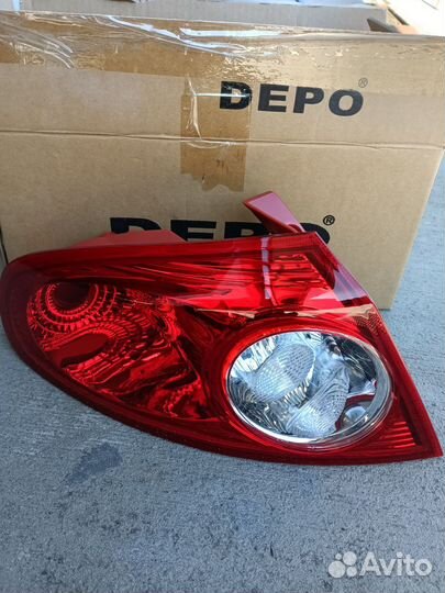 Фонарь задний левый chevrolet lacetti 06- 5 D