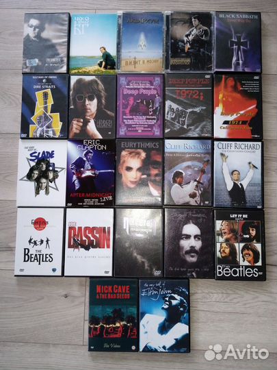 DVD музыка и фильмы