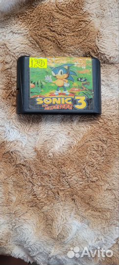 Картриджи Sega соник