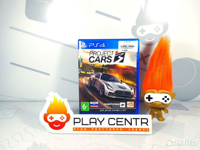 Диск для PS4 Project cars 3 б/у с гарантией