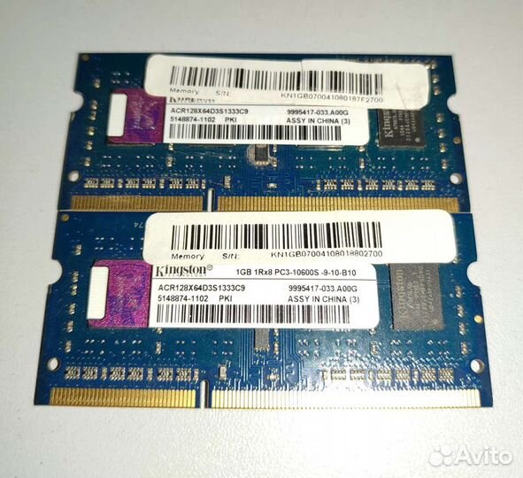 Оперативная память sodimm