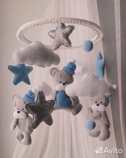 Мобиль из фетра в наличии