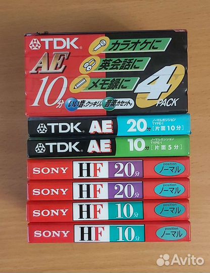 Аудиокассеты TDK, Sony