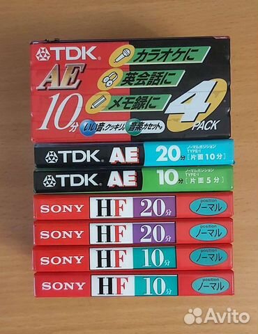 Аудиокассеты TDK, Sony