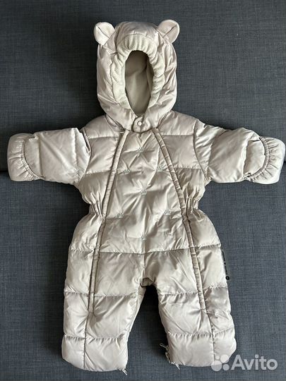 Зимний комбинезон трансформер Happy baby 68-74 р