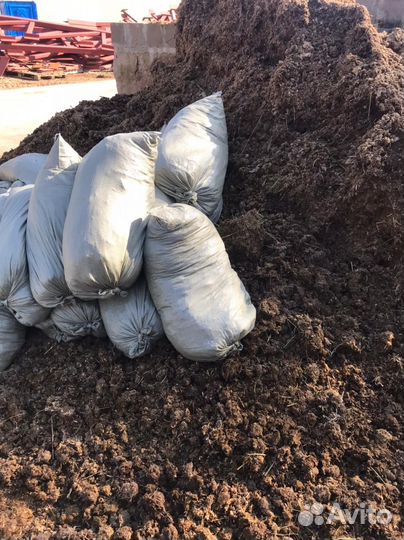 Перегной в мешках