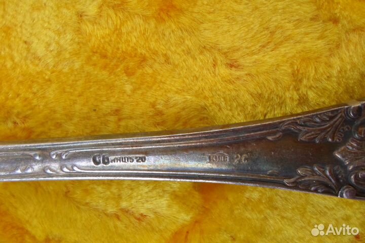 Ложки столовые мельхиор СССР