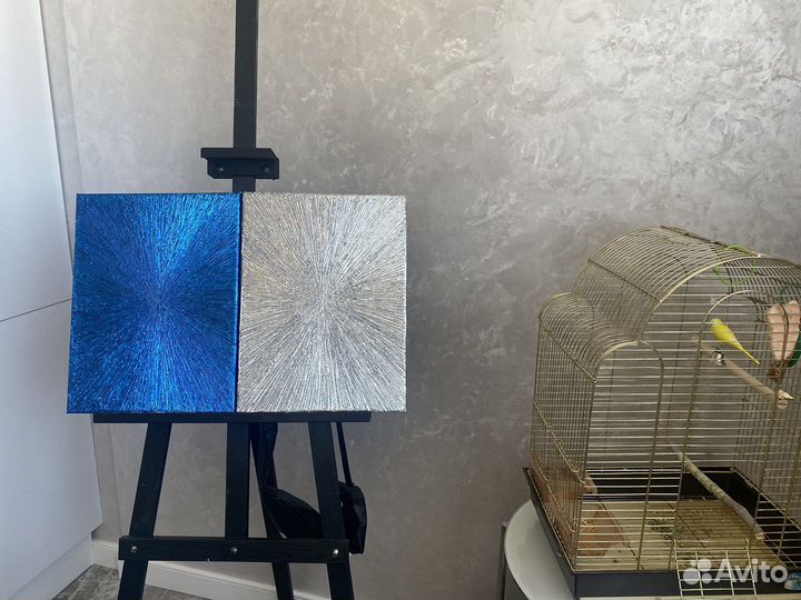 Картины Лучи комплект холст ручная работа